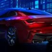 BMW Concept i4 teased – EV with Gran Coupe body