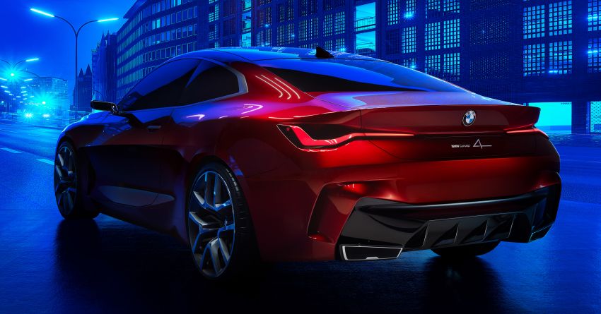 BMW Concept 4 debuts, previews future coupe design 1012663