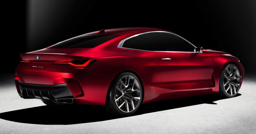 BMW Concept 4 debuts, previews future coupe design 1012595