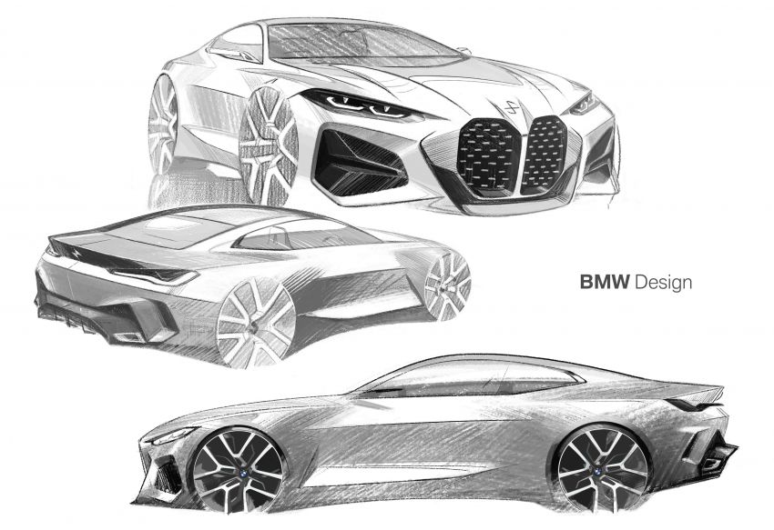 BMW Concept 4 debuts, previews future coupe design 1012640