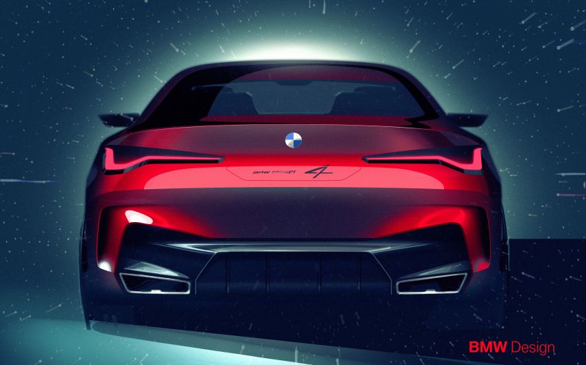 BMW Concept 4 debuts, previews future coupe design 1012646