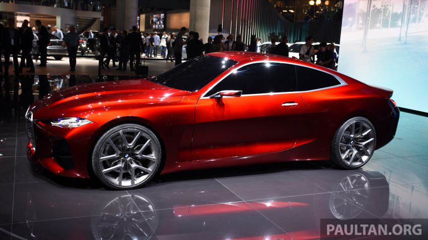 BMW Concept 4 debuts, previews future coupe design 1013739
