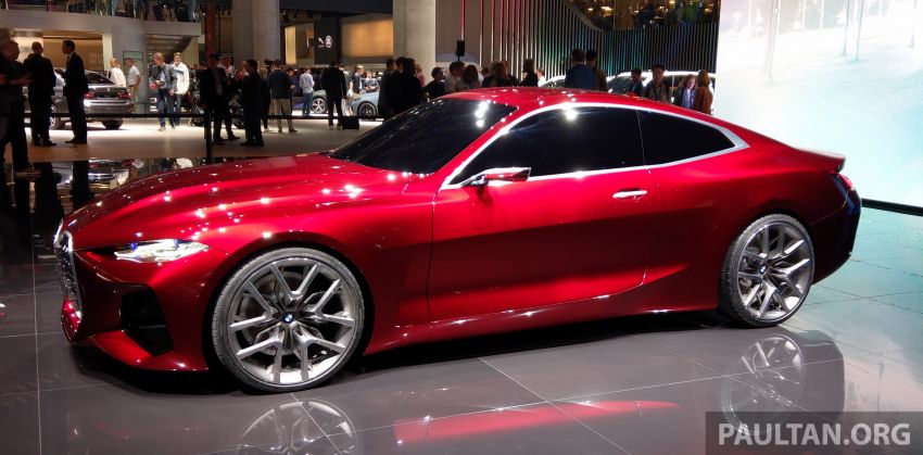 BMW Concept 4 debuts, previews future coupe design 1013740