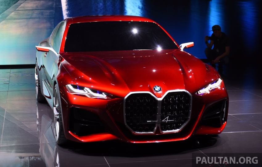 BMW Concept 4 debuts, previews future coupe design 1013742
