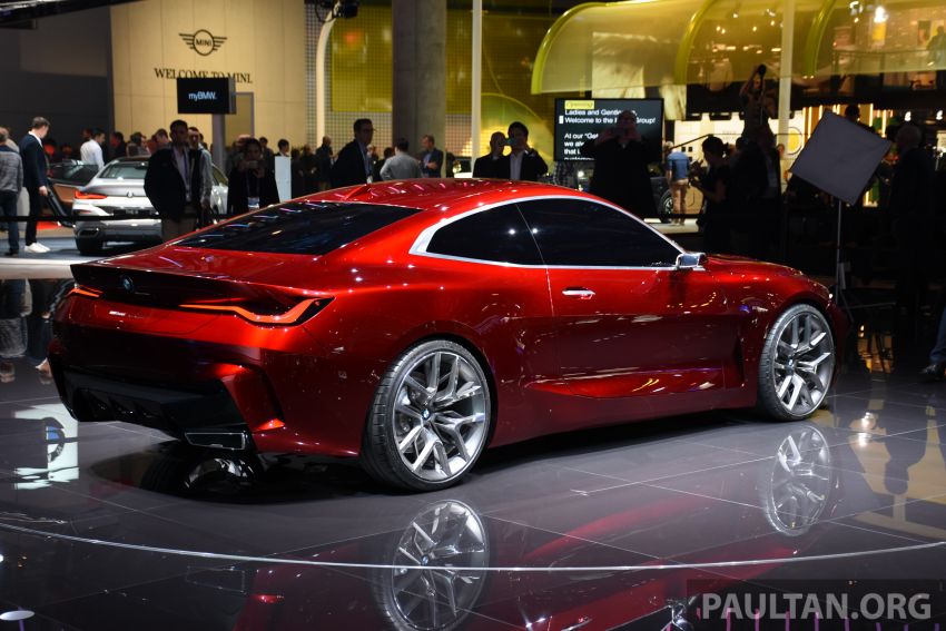 BMW Concept 4 debuts, previews future coupe design 1013748