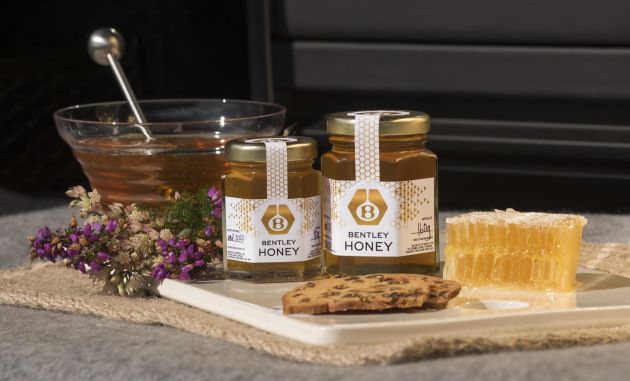 Bentley’s latest product is honey, straight from Crewe