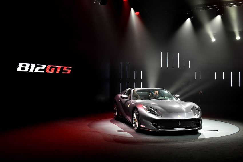 Ferrari 812 GTS revealed – open-top V12 with 789 hp Image #1011916