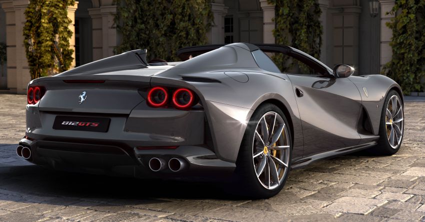 Ferrari 812 GTS revealed – open-top V12 with 789 hp Image #1011904