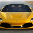 Ferrari F8 Spider – enjin V8 turbo 3.9L, 720 PS, 770 Nm