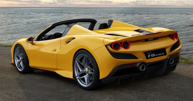 Ferrari F8 Spider unveiled – 3.9L V8, 720 PS, 770 Nm!