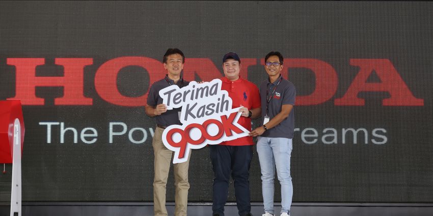 Honda ‘Terima Kasih 900k’ campaign concludes – nine lucky winners drive home in their brand new Hondas! 1022441