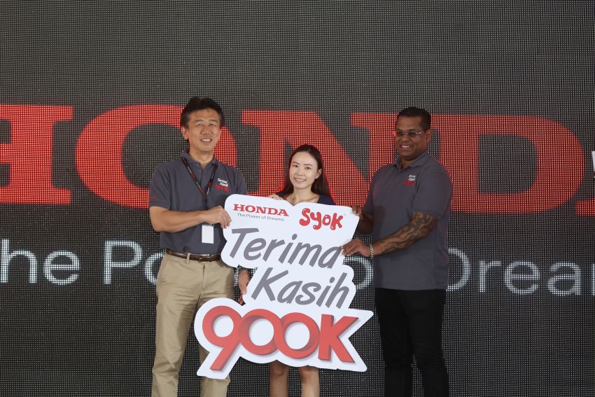 Honda ‘Terima Kasih 900k’ campaign concludes – nine lucky winners drive home in their brand new Hondas! 1022442