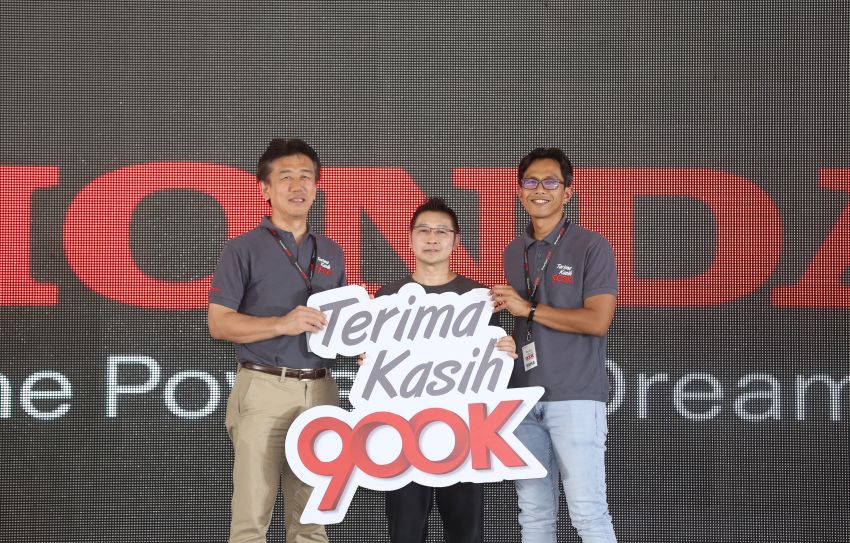Honda ‘Terima Kasih 900k’ campaign concludes – nine lucky winners drive home in their brand new Hondas! 1022445