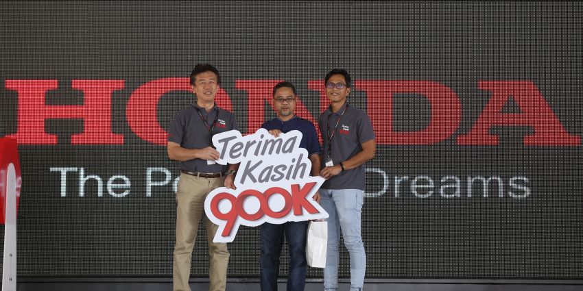 Honda ‘Terima Kasih 900k’ campaign concludes – nine lucky winners drive home in their brand new Hondas! 1022446