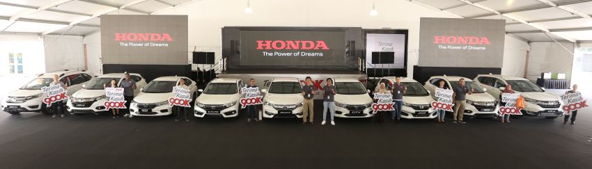 Honda ‘Terima Kasih 900k’ campaign concludes – nine lucky winners drive home in their brand new Hondas! 1022447