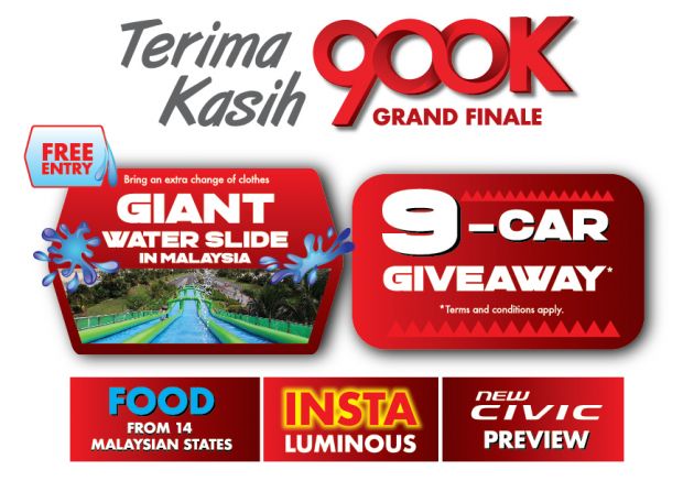 Honda Road to 900k campaign – second winner announced, grand finale on Sept 28-29 at Bukit Jalil