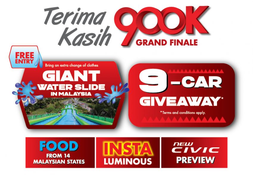 Honda Malaysia umum pemenang kedua ‘Road to 900k Milestone’ – final pada 28-29 September di Bukit Jalil 1016590