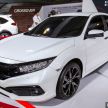 Honda Civic 2019 dipertontonkan di M’sia – dilengkapi Honda Sensing, <em>spoiler</em> but dan roda aloi 18-inci