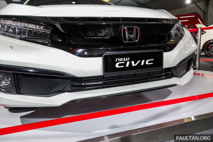 Honda Civic 2019 dipertontonkan di M’sia – dilengkapi Honda Sensing, <em>spoiler</em> but dan roda aloi 18-inci 1022493