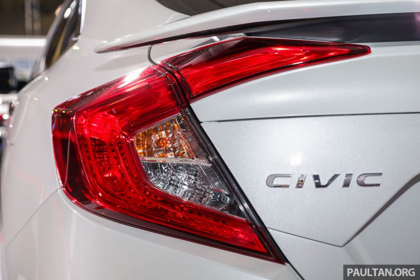 Honda Civic 2019 dipertontonkan di M’sia – dilengkapi Honda Sensing, <em>spoiler</em> but dan roda aloi 18-inci 1022502