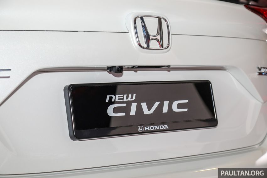 Honda Civic 2019 dipertontonkan di M’sia – dilengkapi Honda Sensing, <em>spoiler</em> but dan roda aloi 18-inci 1022504