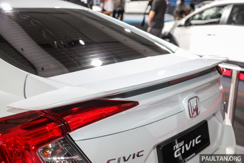 Honda Civic 2019 dipertontonkan di M’sia – dilengkapi Honda Sensing, <em>spoiler</em> but dan roda aloi 18-inci 1022506