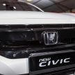 Honda Civic 2019 dipertontonkan di M’sia – dilengkapi Honda Sensing, <em>spoiler</em> but dan roda aloi 18-inci