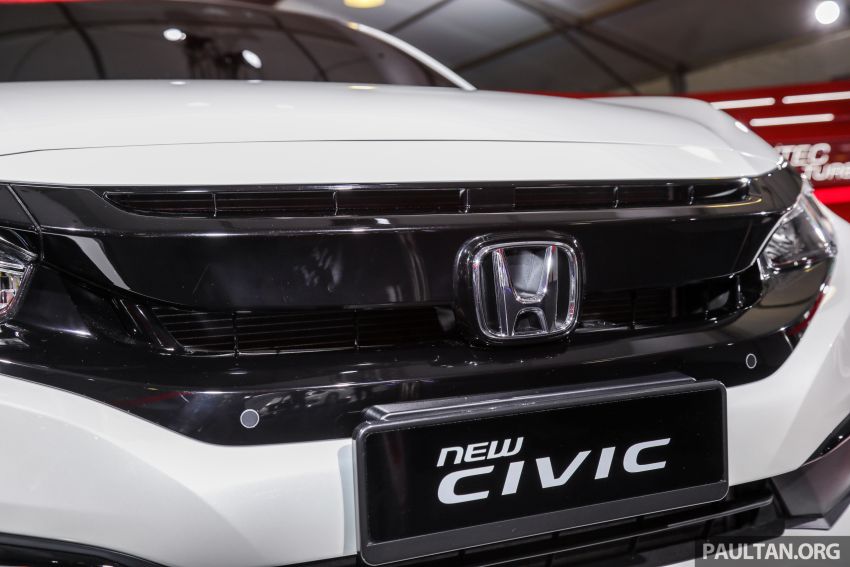 Honda Civic 2019 dipertontonkan di M’sia – dilengkapi Honda Sensing, <em>spoiler</em> but dan roda aloi 18-inci 1022492