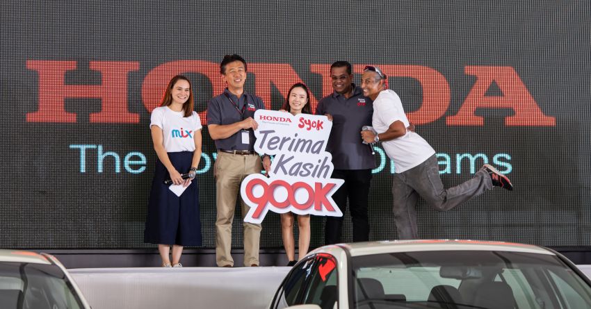 Honda ‘Terima Kasih 900k’ campaign concludes – nine lucky winners drive home in their brand new Hondas! 1022514