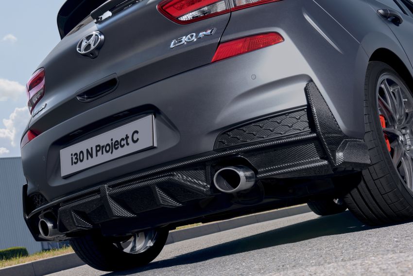 Hyundai i30N Project C – edisi terhad lebih <em>hardcore</em>; banyak komponen karbon, suspensi ditala semula 1014229