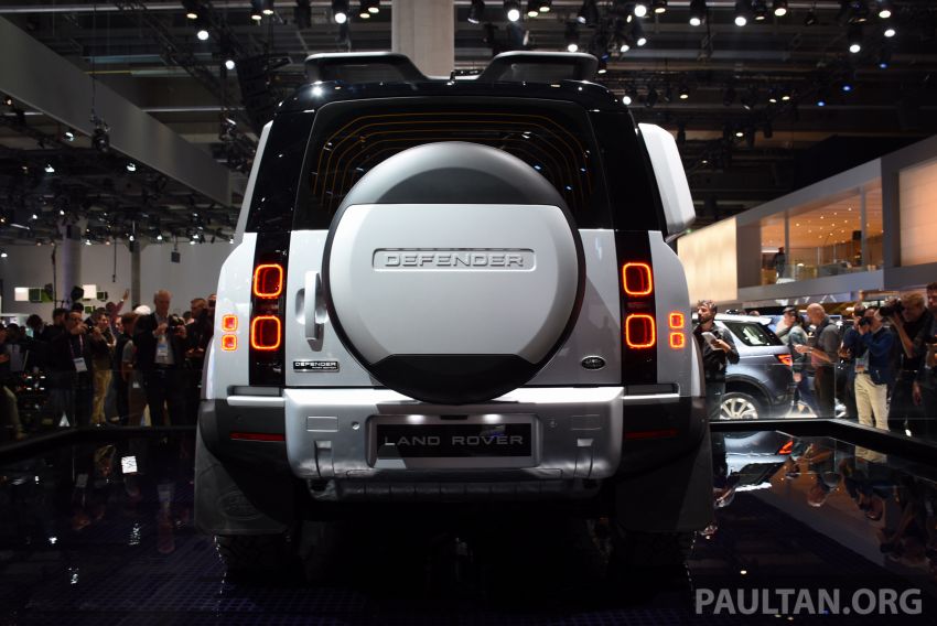 Land Rover Defender generasi baharu  muncul di Frankfurt 2019 – padat dengan segala teknologi terkini 1013336