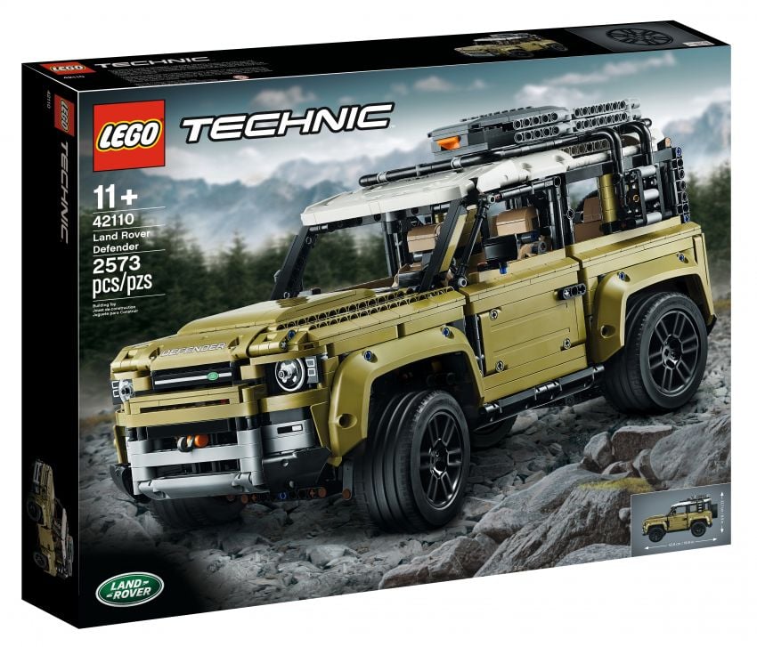 Lego Technic Land Rover Defender 2020 – dengan enjin dan kotak gear berfungsi, berharga RM830 1015480
