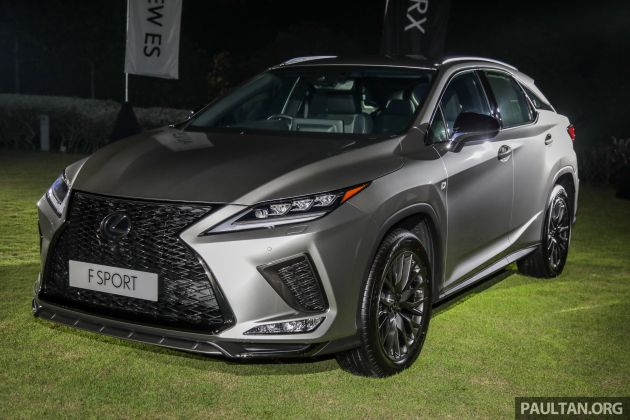 2019 Lexus RX facelift launched in Malaysia – three 2.0L turbo variants offered; priced from RM399,888