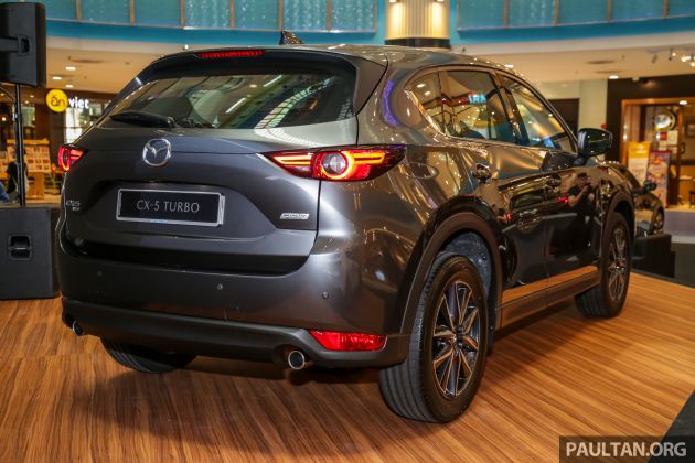 Mazda CX-5 2.5L Turbo 2019 ditampilkan di Malaysia