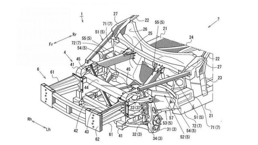 Mazda patenkan kerangka hadapan untuk RX9? 1019482