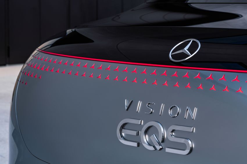 Mercedes-Benz Vision EQS buat penampilan sulung – konsep elektrik, 470 hp/760 Nm, 700 km jarak jalan 1012773