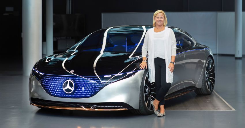 Mercedes-Benz Vision EQS debuts – concept electric flagship with over 470 hp, 760 Nm and 700 km range 1012582