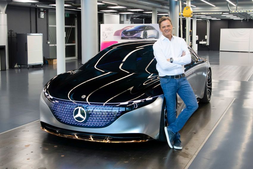 Mercedes-Benz Vision EQS buat penampilan sulung – konsep elektrik, 470 hp/760 Nm, 700 km jarak jalan 1012754