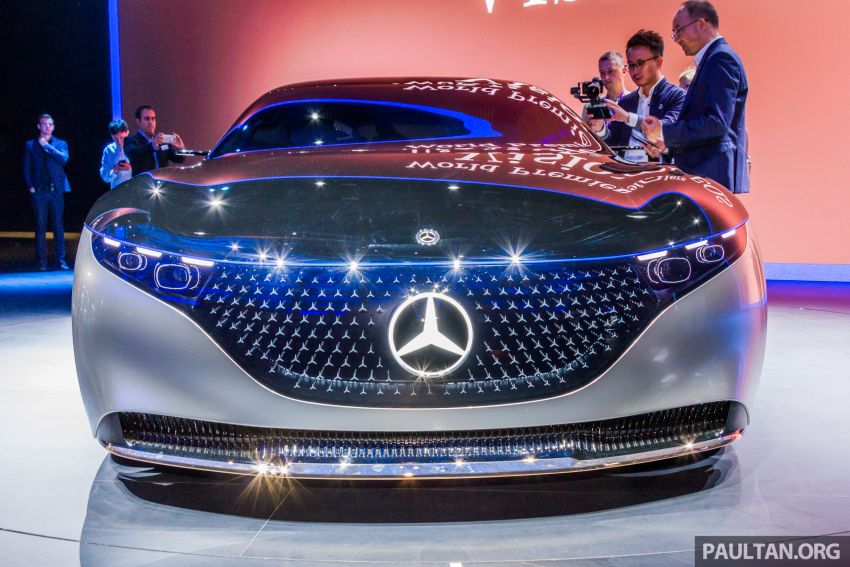 Mercedes-Benz Vision EQS debuts – concept electric flagship with over 470 hp, 760 Nm and 700 km range 1012674