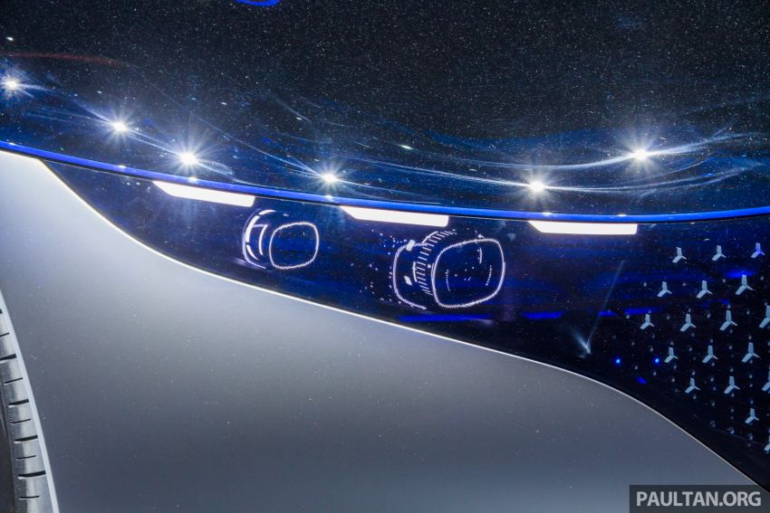 Mercedes-Benz Vision EQS buat penampilan sulung – konsep elektrik, 470 hp/760 Nm, 700 km jarak jalan 1012734