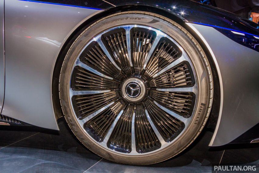 Mercedes-Benz Vision EQS buat penampilan sulung – konsep elektrik, 470 hp/760 Nm, 700 km jarak jalan 1012736