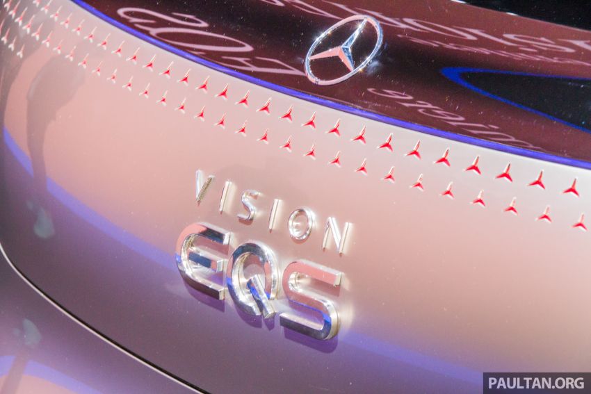 Mercedes-Benz Vision EQS buat penampilan sulung – konsep elektrik, 470 hp/760 Nm, 700 km jarak jalan 1012740
