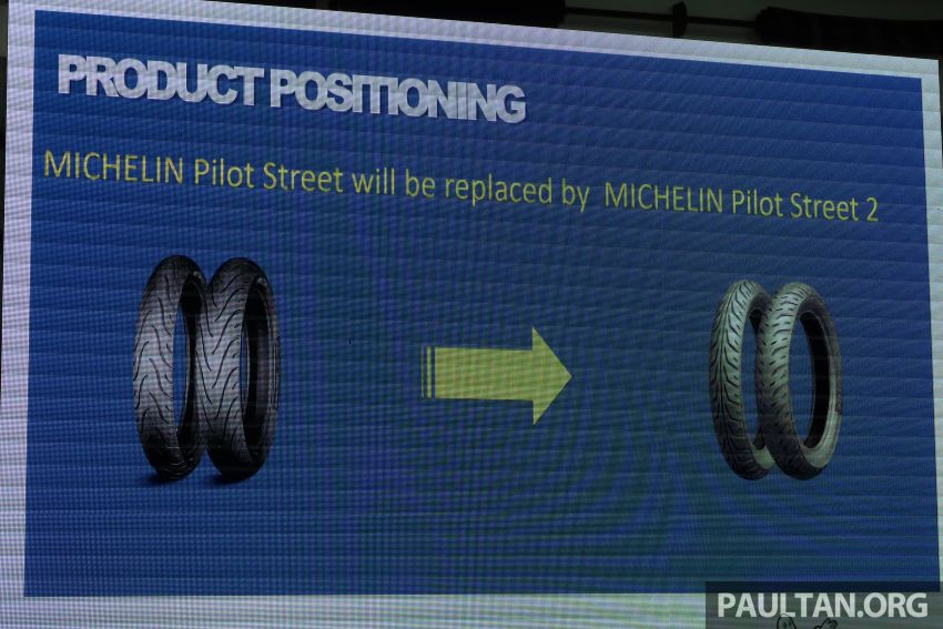 Michelin Pilot Street 2 dilancar – tayar untuk motosikal kapasiti rendah dan sederhana, saiz 10 hingga 17 inci 1010656