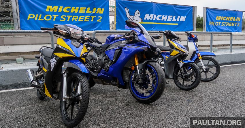 Michelin Pilot Street 2 dilancar – tayar untuk motosikal kapasiti rendah dan sederhana, saiz 10 hingga 17 inci 1010634