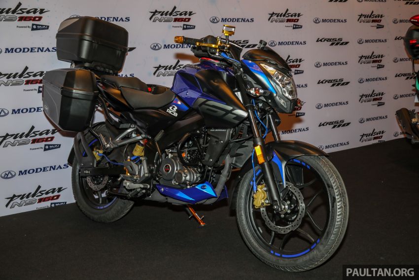 2019 Modenas Pulsar NS160 and Modenas Kriss 110 with Givi Malaysia and Racing Boy accessories 1023065