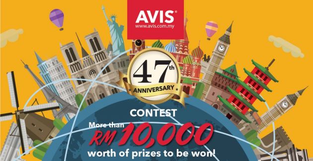 AD: Avis Malaysia 47th anniversary contest – AirAsia Big Points, prizes worth more than RM10k to be won