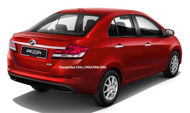 2020 Perodua Bezza facelift imagined - time for one? - paultan.org