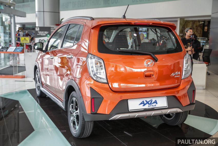 Perodua Axia facelift 2019 dilancarkan – varian baharu Style, ciri VSC dan ASA 2.0, harga RM24k-RM43k 1018587