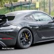 SPYSHOTS: Porsche 718 Cayman GT4 RS on test