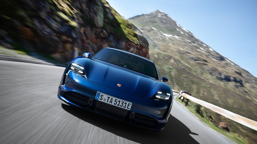 Porsche Taycan diperkenalkan – model elektrik penuh dengan kuasa hingga 761 PS dan 1,050 Nm tork 1011146